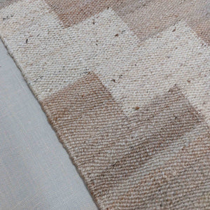 Handwoven Jute Rug 4X6 ft - Living Room Rug, Eco-Friendly Natural Fiber, Vintage Flat weave Hemp Stair Rug