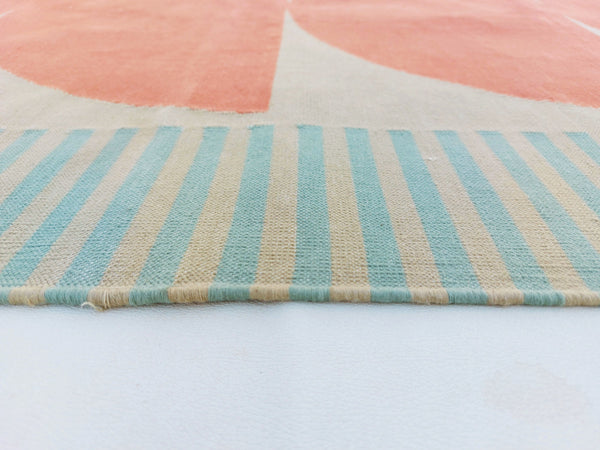 Chanda Handwoven Cotton Dhurrie Rug