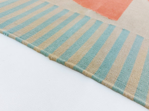 Chanda Handwoven Cotton Dhurrie Rug