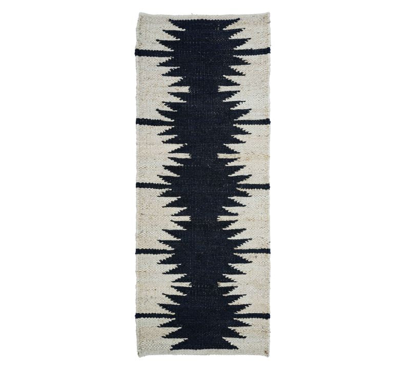 Vintage Stair Runner Rug, Jute Hemp Area Rug, Sustainable Home Decor, 2.5'X 6' ft