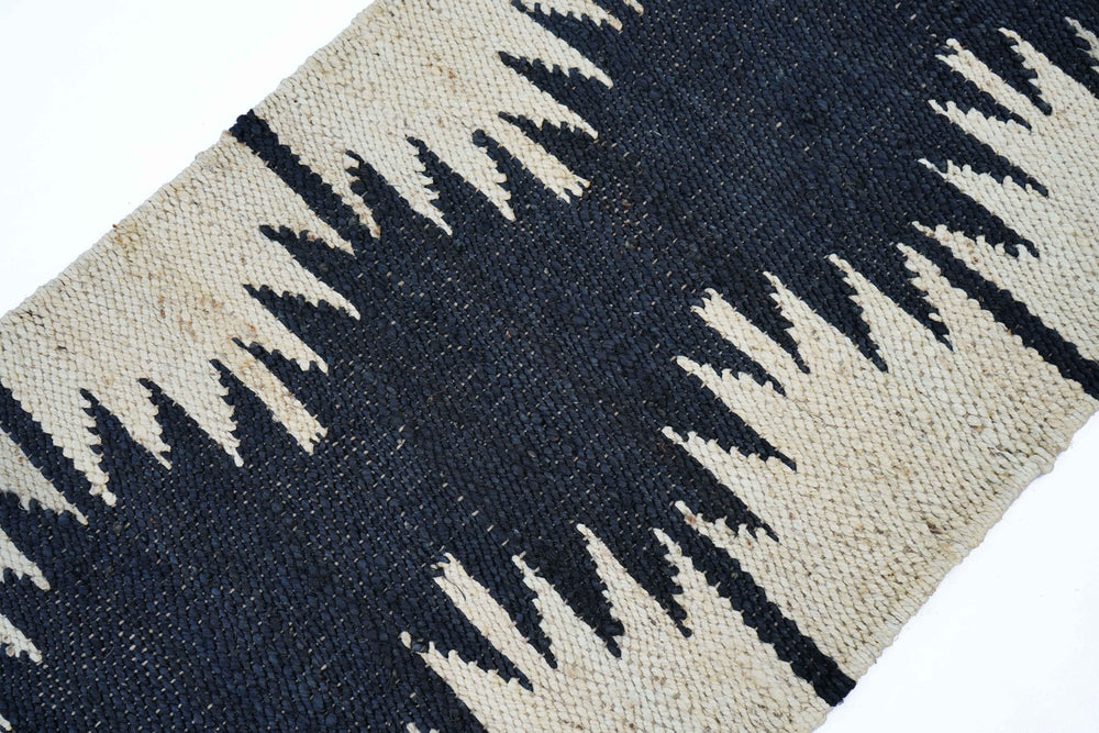 Vintage Stair Runner Rug, Jute Hemp Area Rug, Sustainable Home Decor, 2.5'X 6' ft
