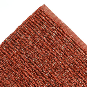 Boho Handcrafted loop Jute Area Rug, Rustic Chunky Braided Floor Mat