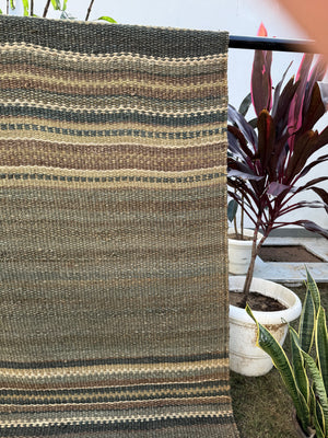 Jute Runner Rug- Handwoven Multicolor Stair Runner, Bohemian Decor
