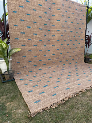 9X12 Natural Fiber Hemp Jute Rug, Handmade Area Rug For Living Room Decor, Sustainable