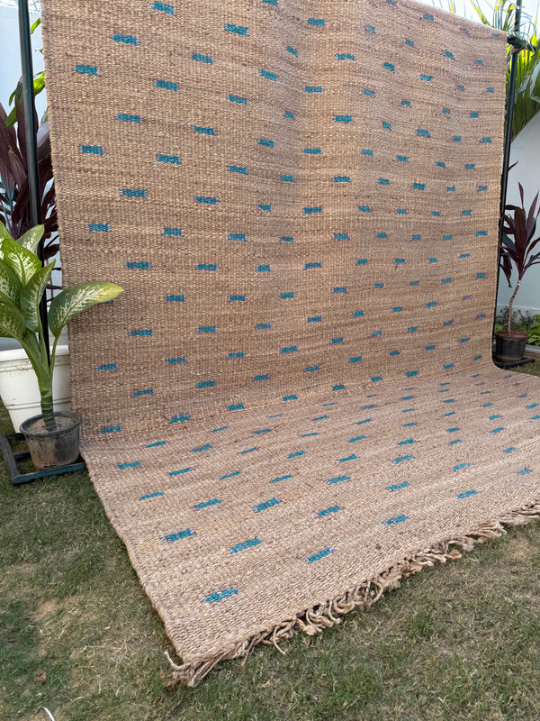 9X12 Natural Fiber Hemp Jute Rug, Handmade Area Rug For Living Room Decor, Sustainable