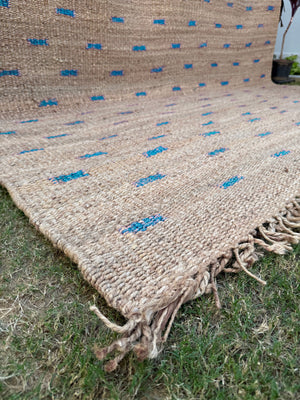 9X12 Natural Fiber Hemp Jute Rug, Handmade Area Rug For Living Room Decor, Sustainable