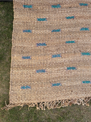 9X12 Natural Fiber Hemp Jute Rug, Handmade Area Rug For Living Room Decor, Sustainable