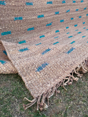 9X12 Natural Fiber Hemp Jute Rug, Handmade Area Rug For Living Room Decor, Sustainable