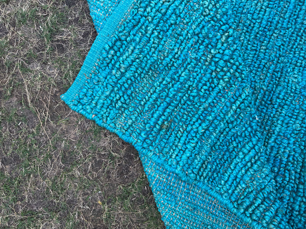 Handwoven Rug, Chunky Textured Loop Rug, Handmade Area Jute Hemp Rug for Living Room, Bedroom, Cozy Modern Home Decor