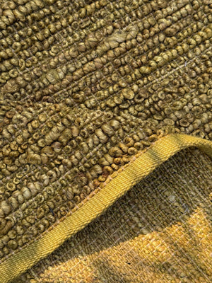 Modern Jute Loop Area Rug, Rustic Bohemian Hemp Rug, Home & Living Room, Farmhouse Rug
