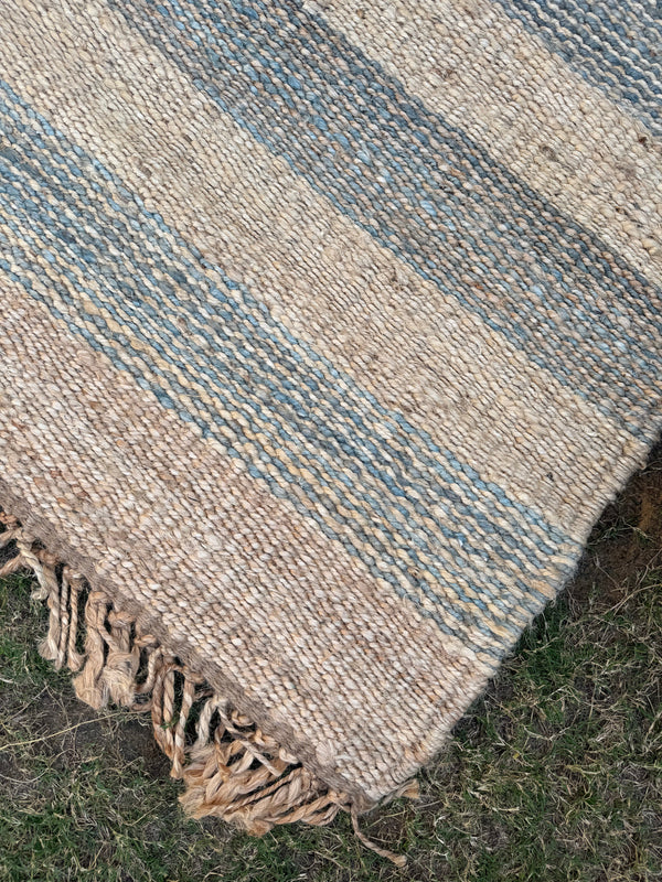 Stair Runner Rug, Handmade Striped Boho Decor Area Rug, Sustainable