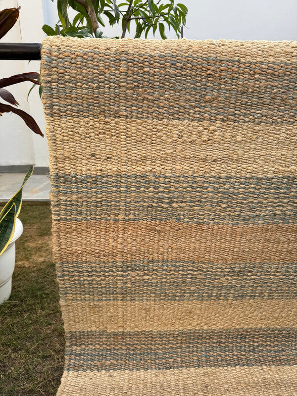 Stair Runner Rug, Handmade Striped Boho Decor Area Rug, Sustainable