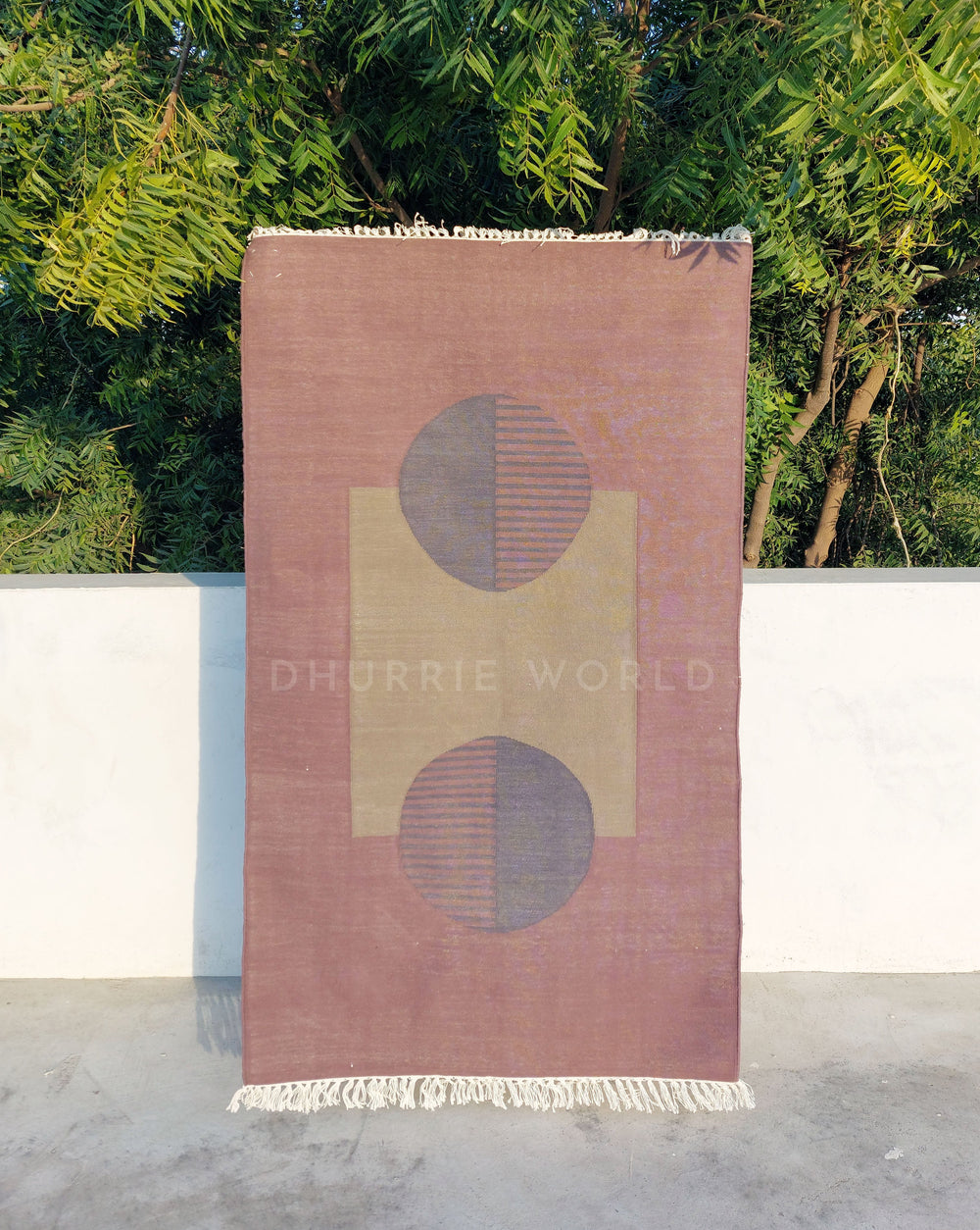 Surya Handwoven Cotton Dhurrie Rug