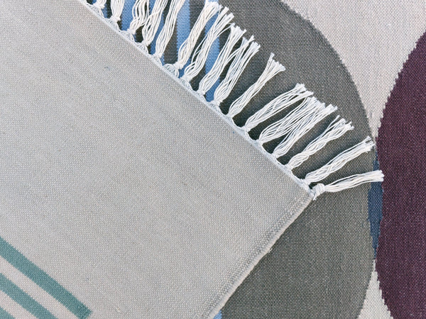Vrit Cotton Dhurrie Area Rug